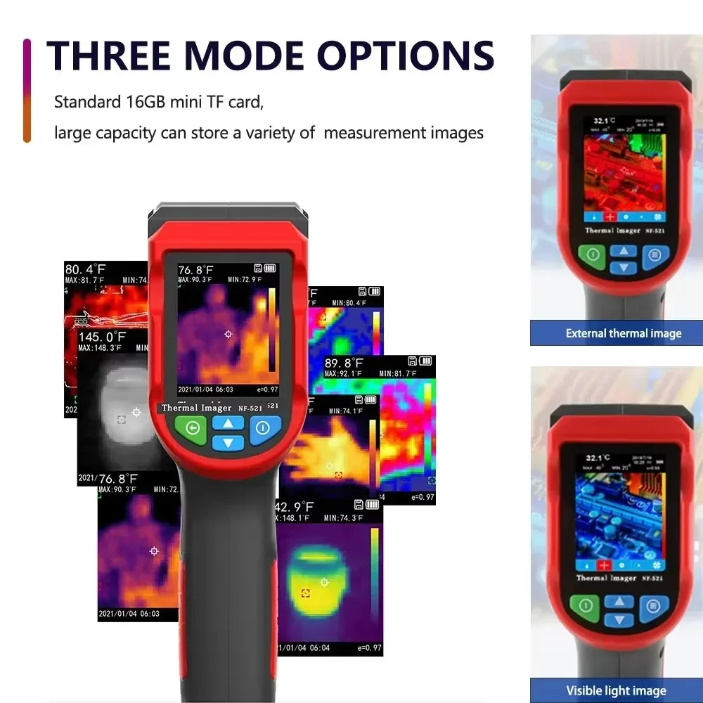 Czujnik termowizyjny na podcze – Nf 521 Thermal Imaging Camera recenzja i cena