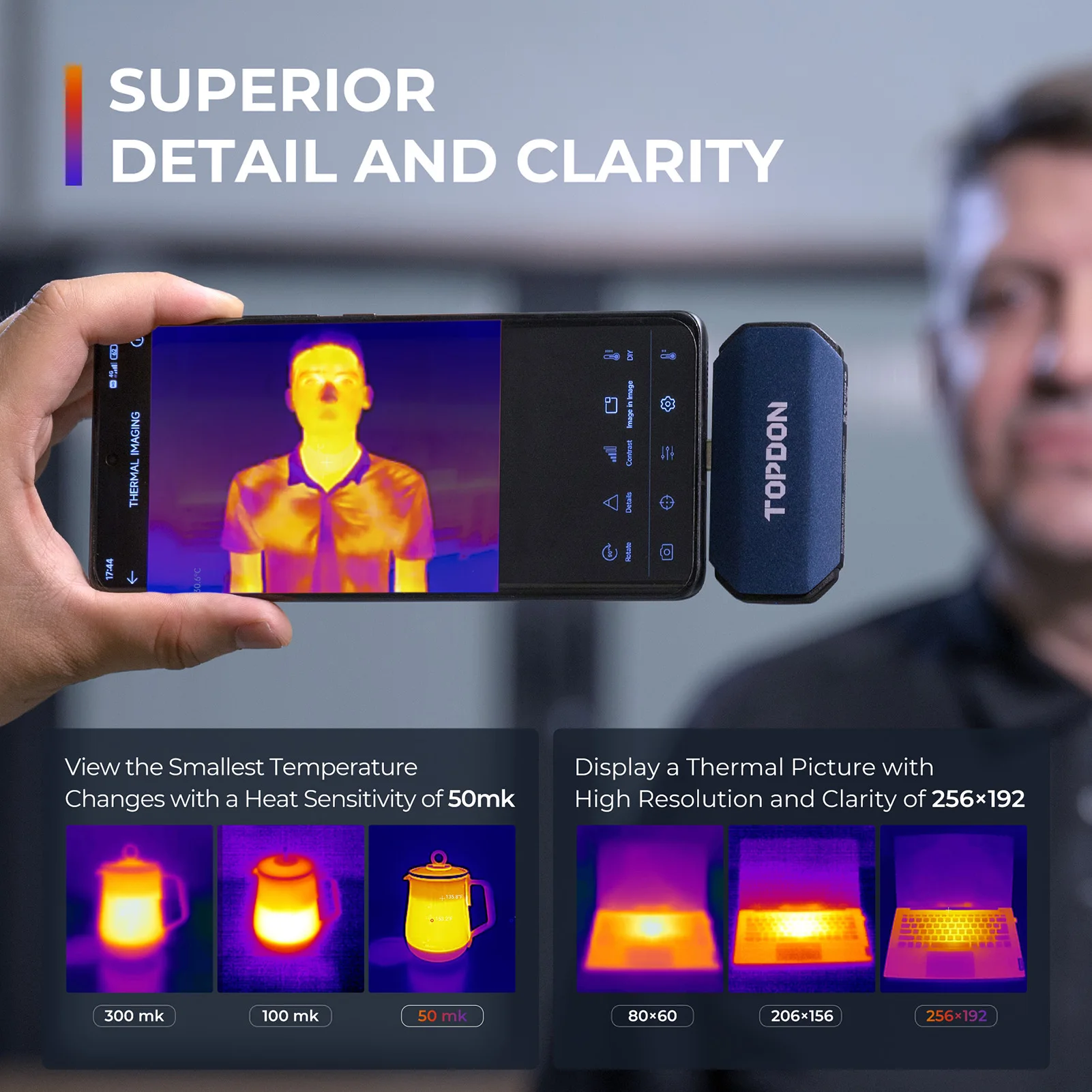 TOPDON TC001 256x192 Mini Prze – Topdon Tc001 Thermal Camera recenzja i cena