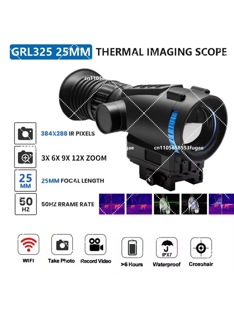 Termowizyjny celownik 384*288  – Hunting Thermal Imaging Scope recenzja i cena